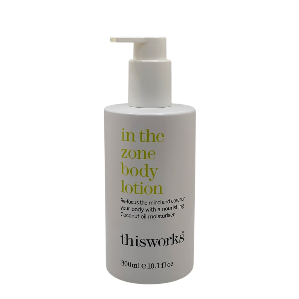 thisworks In The Zone Body Lotion 10.1oz/300ml *New without Box*